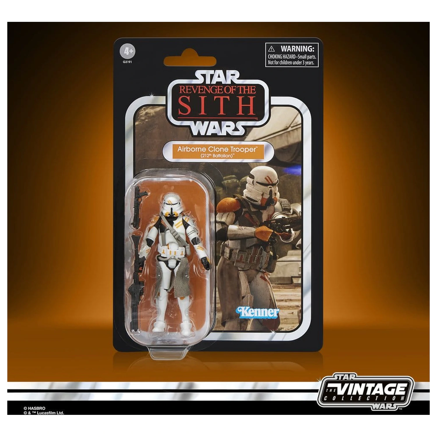 Star Wars Episode III Vintage Collection Set de 2 figurine de actiune Obi-Wan Kenobi & Airborne Clone Trooper 10 cm poza produsului