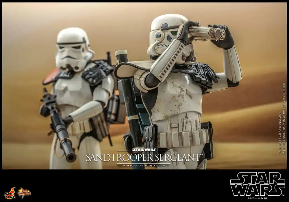 Star Wars: Episode IV Action Figure 1/6 Sergent Sandtrooper 30 cm poza produsului