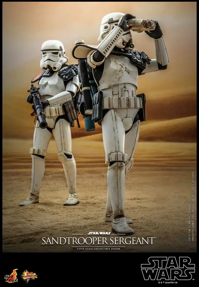 Star Wars: Episode IV Action Figure 1/6 Sergent Sandtrooper 30 cm poza produsului