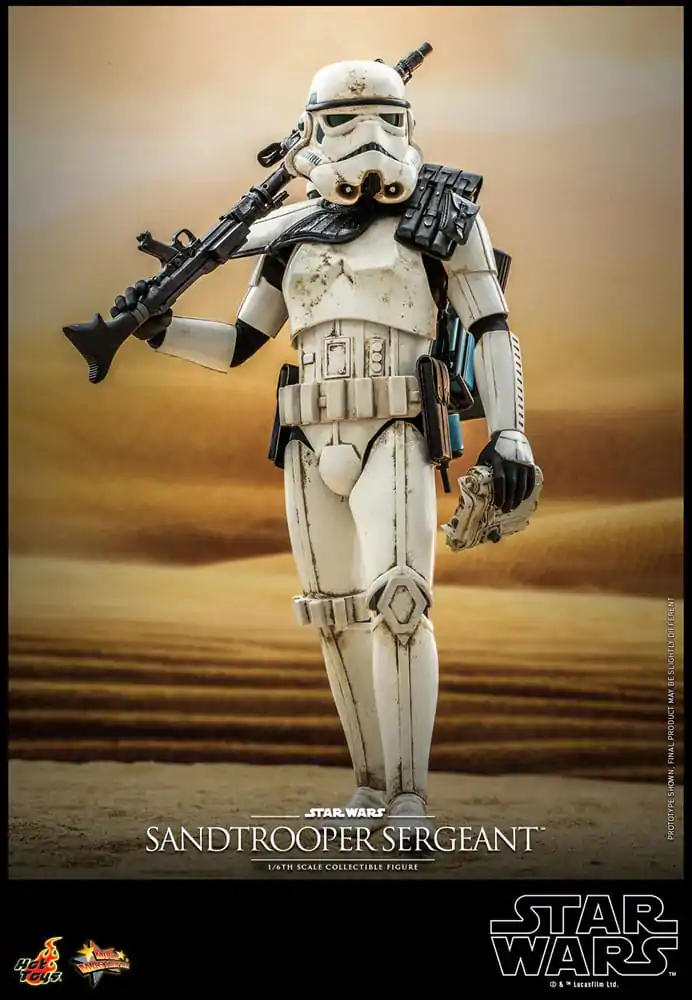 Star Wars: Episode IV Action Figure 1/6 Sergent Sandtrooper 30 cm poza produsului