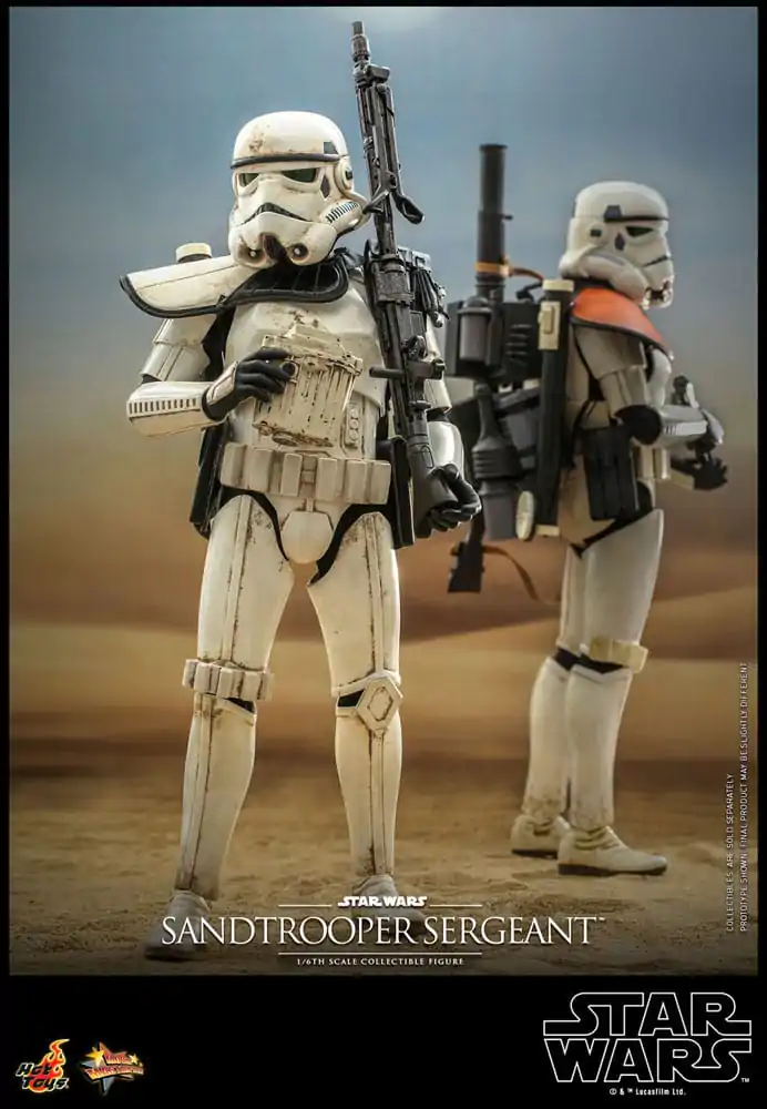 Star Wars: Episode IV Action Figure 1/6 Sergent Sandtrooper 30 cm poza produsului