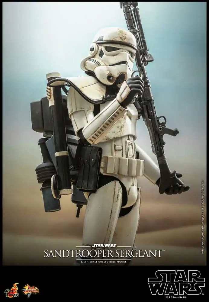 Star Wars: Episode IV Action Figure 1/6 Sergent Sandtrooper 30 cm poza produsului