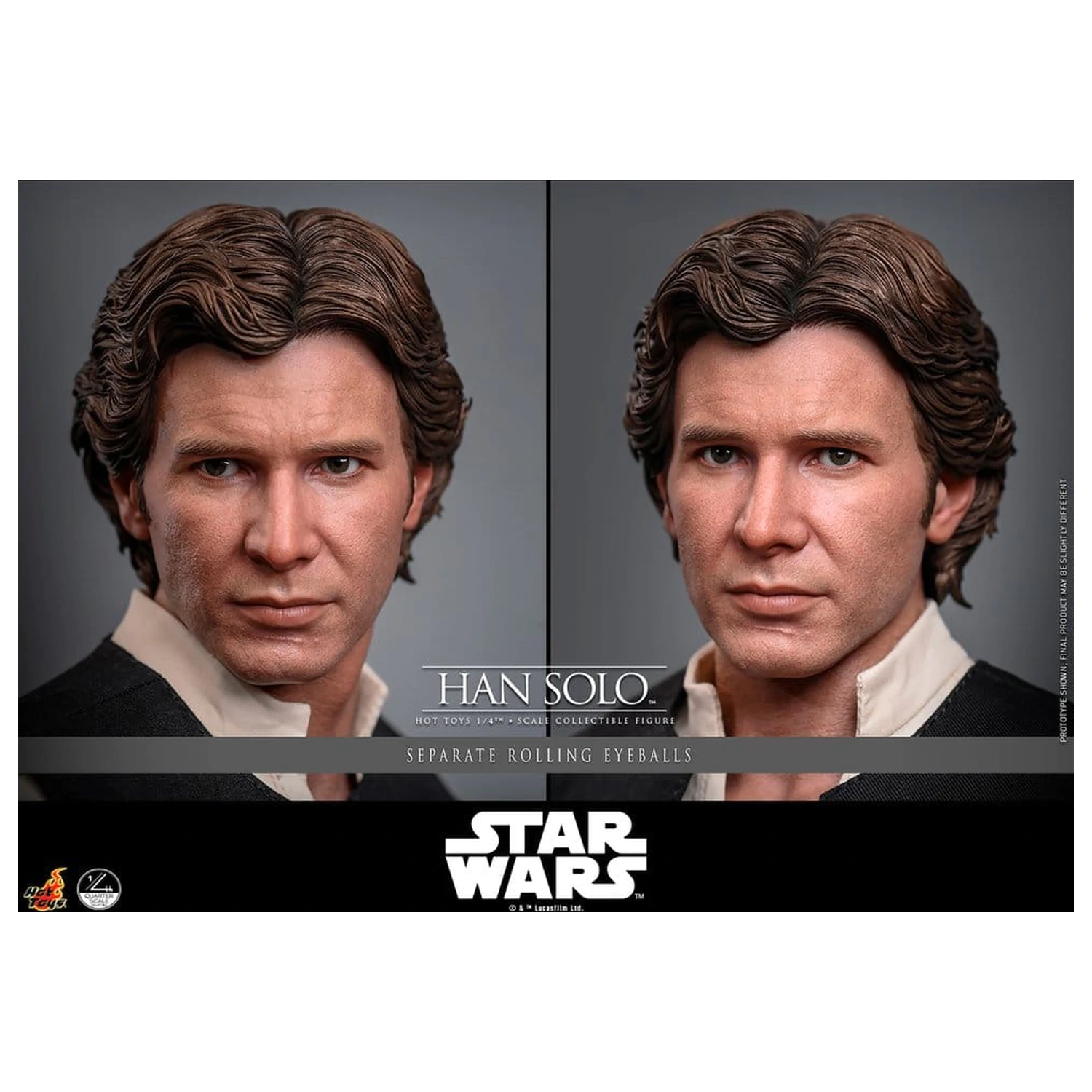 Star Wars Episode IV Figurina de actiune 1/4 Han Solo 46 cm poza produsului