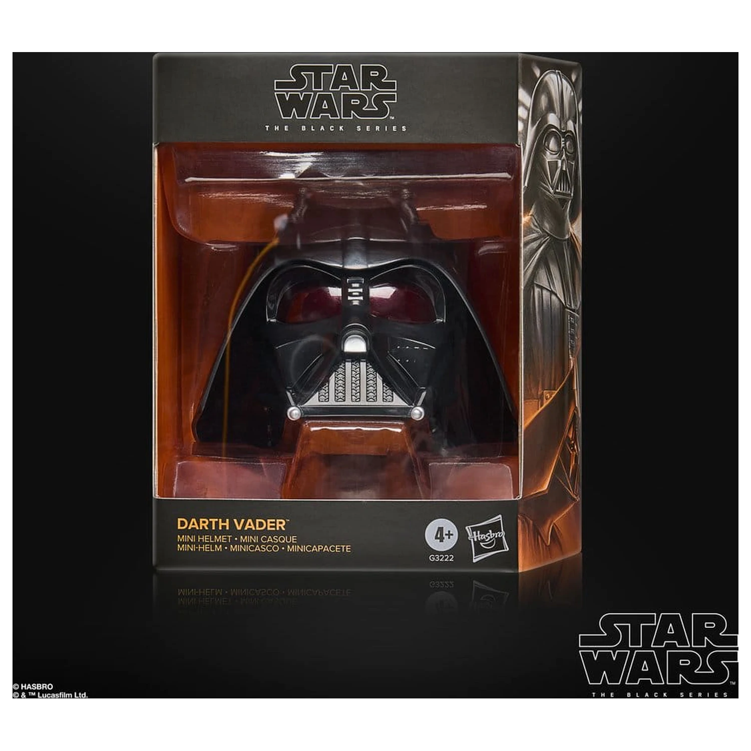 Star Wars Episode IV Black Series Mini Casca Darth Vader 15 cm poza produsului