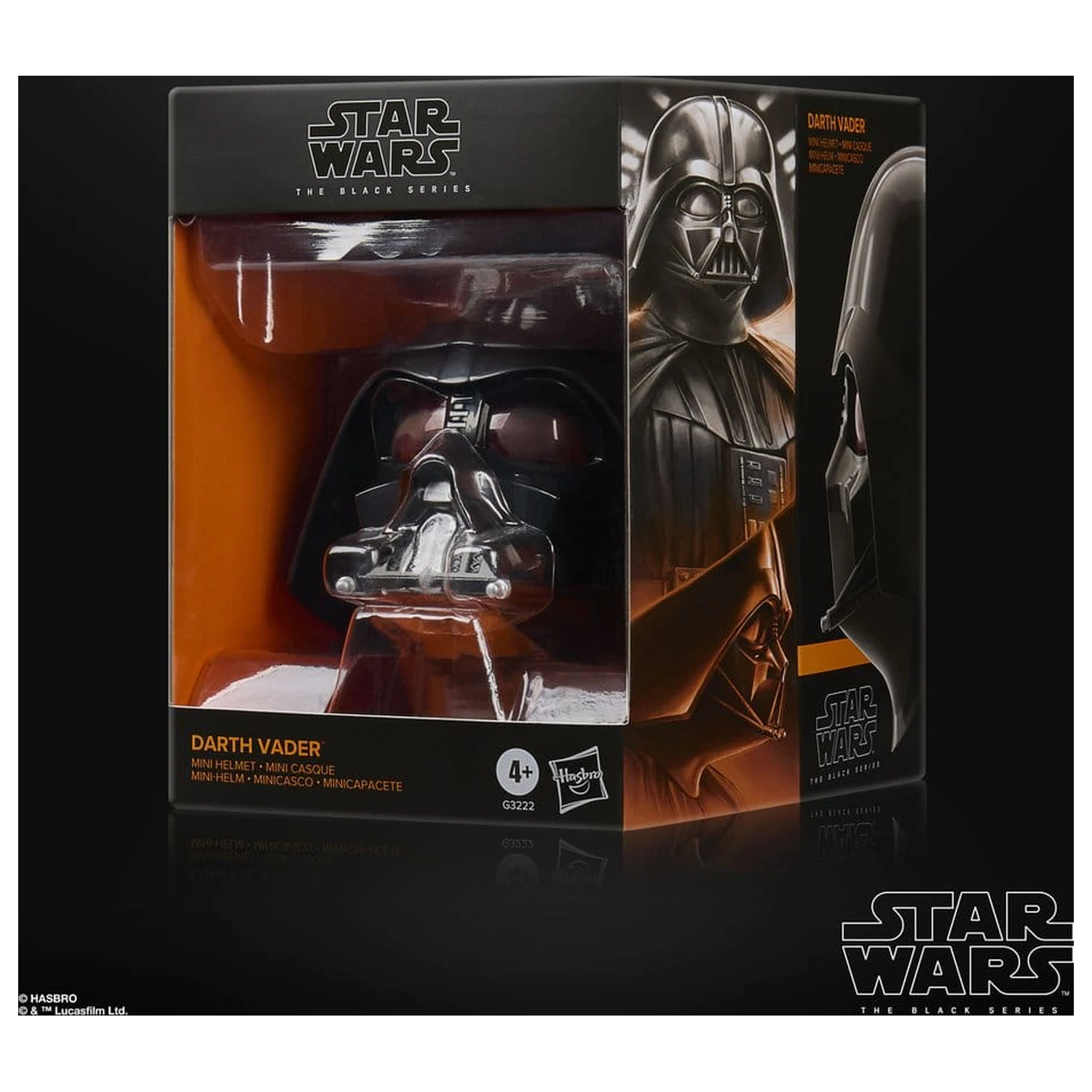 Star Wars Episode IV Black Series Mini Casca Darth Vader 15 cm poza produsului