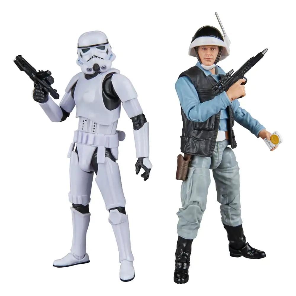 Star Wars Episode IV Black Series Set de figurine de acțiune 2-Pack Rebel Trooper & Stormtrooper 15 cm poza produsului