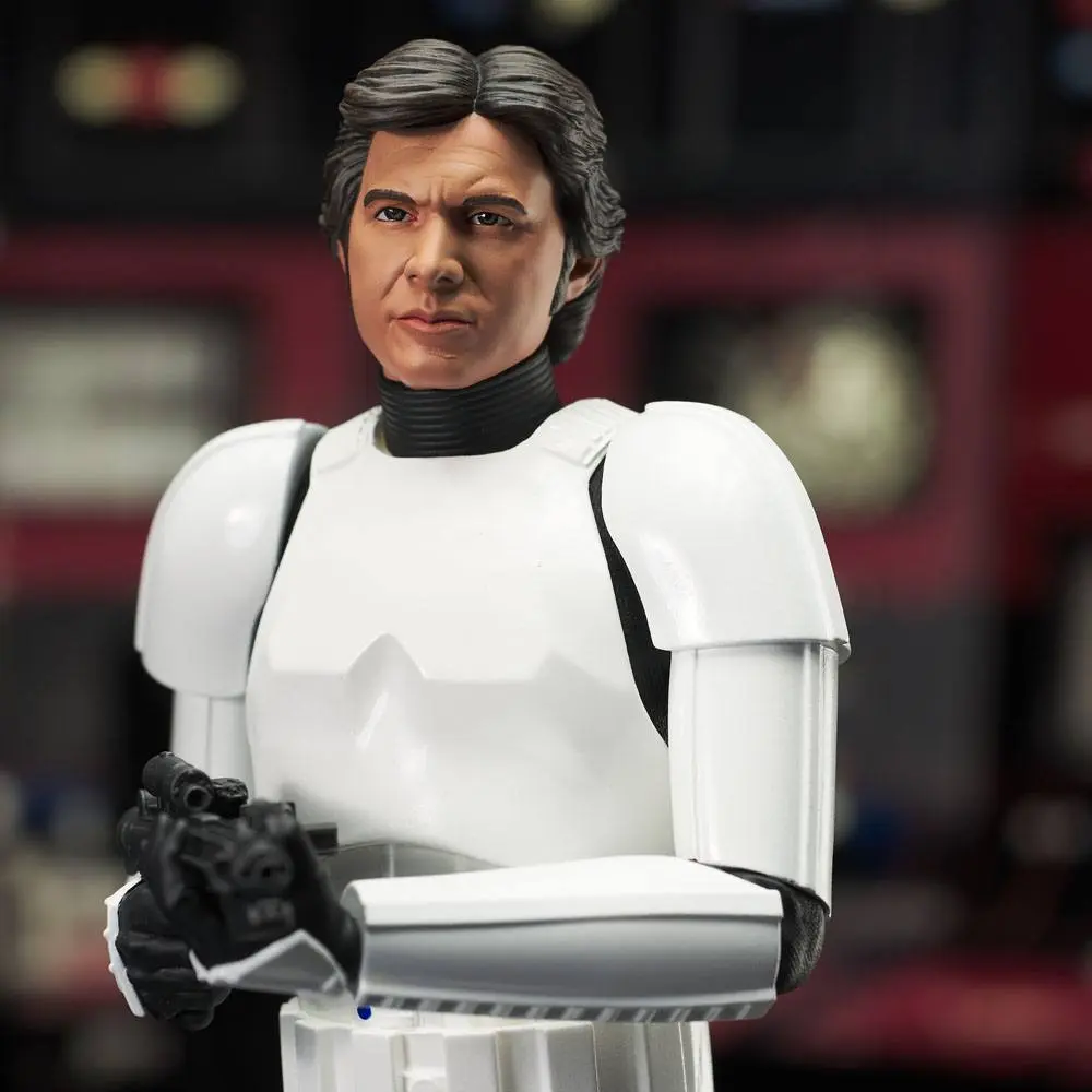 Star Wars Episode IV Milestones Statuie 1/6 Han Solo (Stormtrooper Disguise) 40th Anniversary Exclusive 30 cm poza produsului