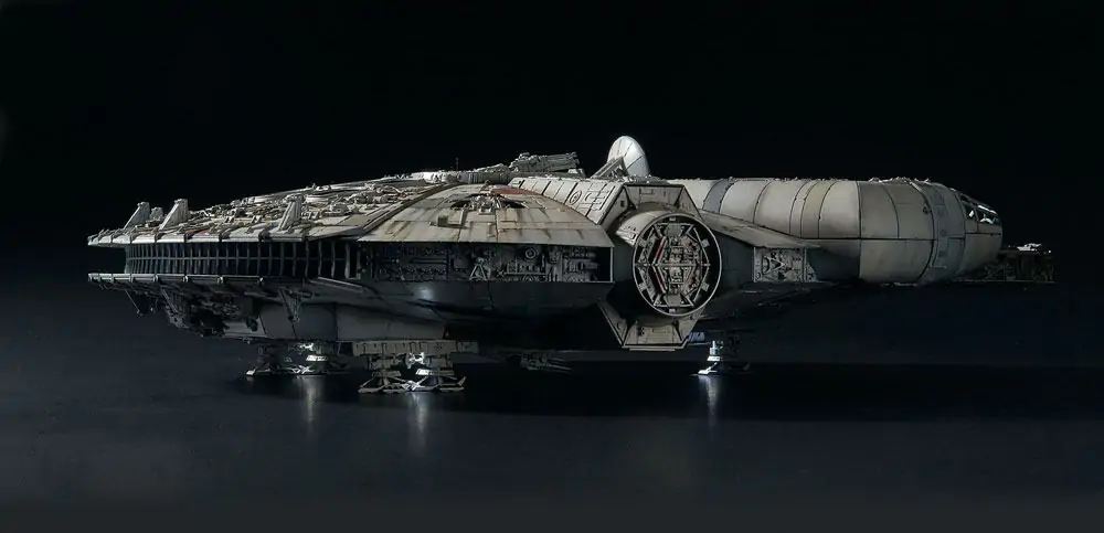 Star Wars Episode IV Perfect Grade Kit Model din Plastic 1/72 Millennium Falcon 48 cm poza produsului