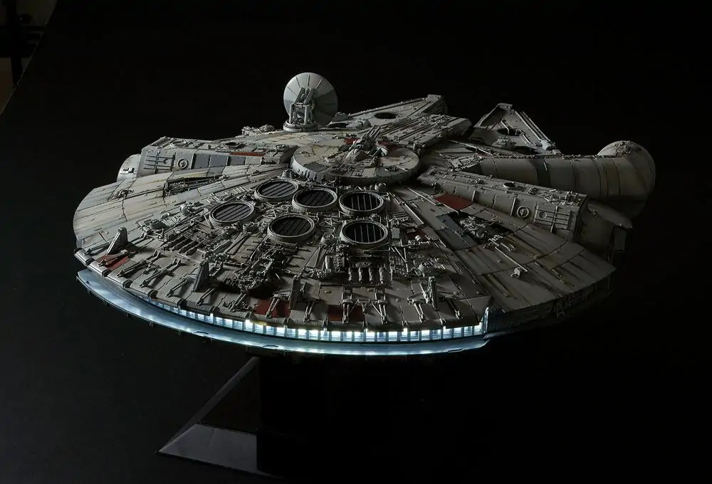 Star Wars Episode IV Perfect Grade Kit Model din Plastic 1/72 Millennium Falcon 48 cm poza produsului