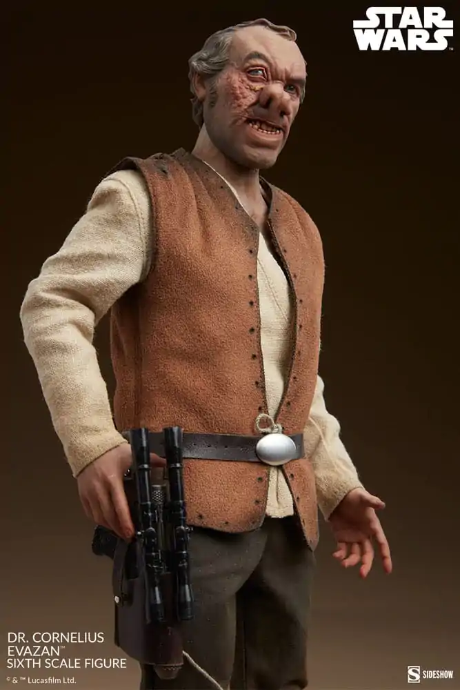 Star Wars Episode IV Figurina Acțiune Ticăloși & Nelegiuiți 1/6 Doctor Cornelius Evazan 30 cm poza produsului
