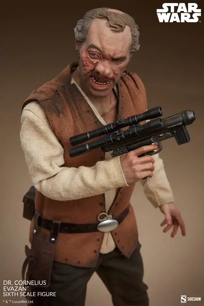 Star Wars Episode IV Figurina Acțiune Ticăloși & Nelegiuiți 1/6 Doctor Cornelius Evazan 30 cm poza produsului