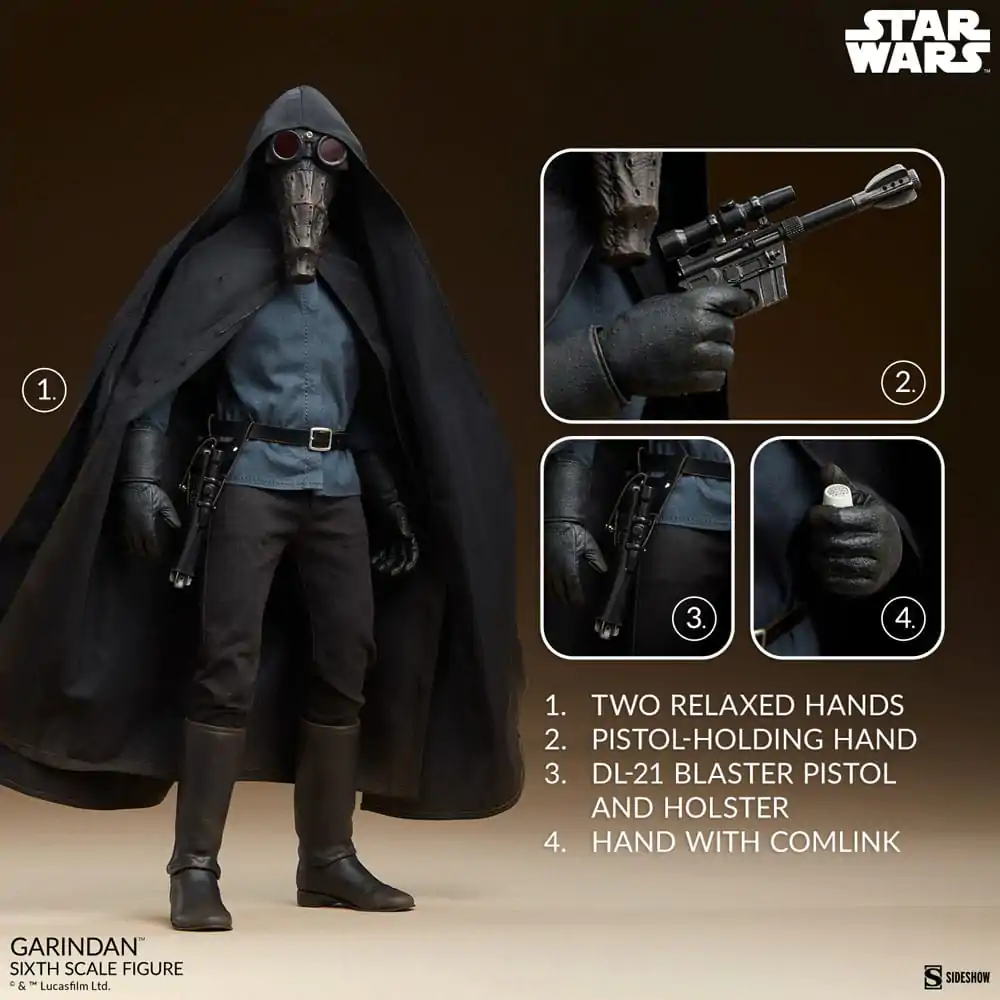 Star Wars Episode IV Scum & Villainy Figurina de acțiune 1/6 Garindan 30 cm poza produsului