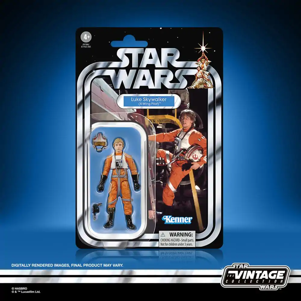 Star Wars Episode IV Vintage Collection figurină de acțiune Luke Skywalker (X-Wing Pilot) 10 cm poza produsului