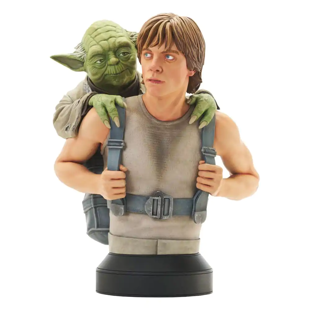 Star Wars Episode V Bust 1/6 Luke with Yoda 15 cm Bust poza produsului