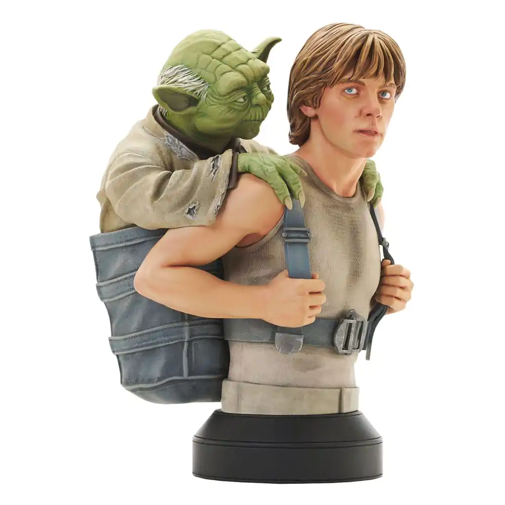 Star Wars Episode V Bust 1/6 Luke with Yoda 15 cm Bust poza produsului