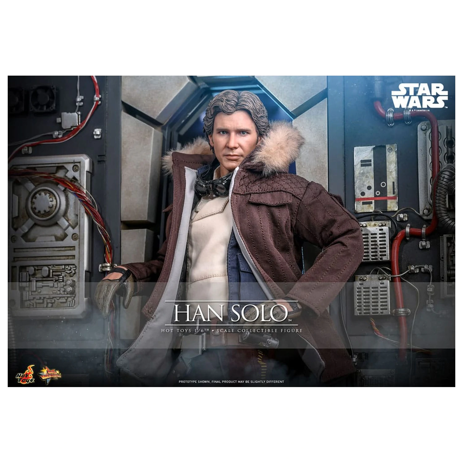 Star Wars Episode V Movie Masterpiece Figurina de actiune 1/6 Han Solo 31 cm poza produsului
