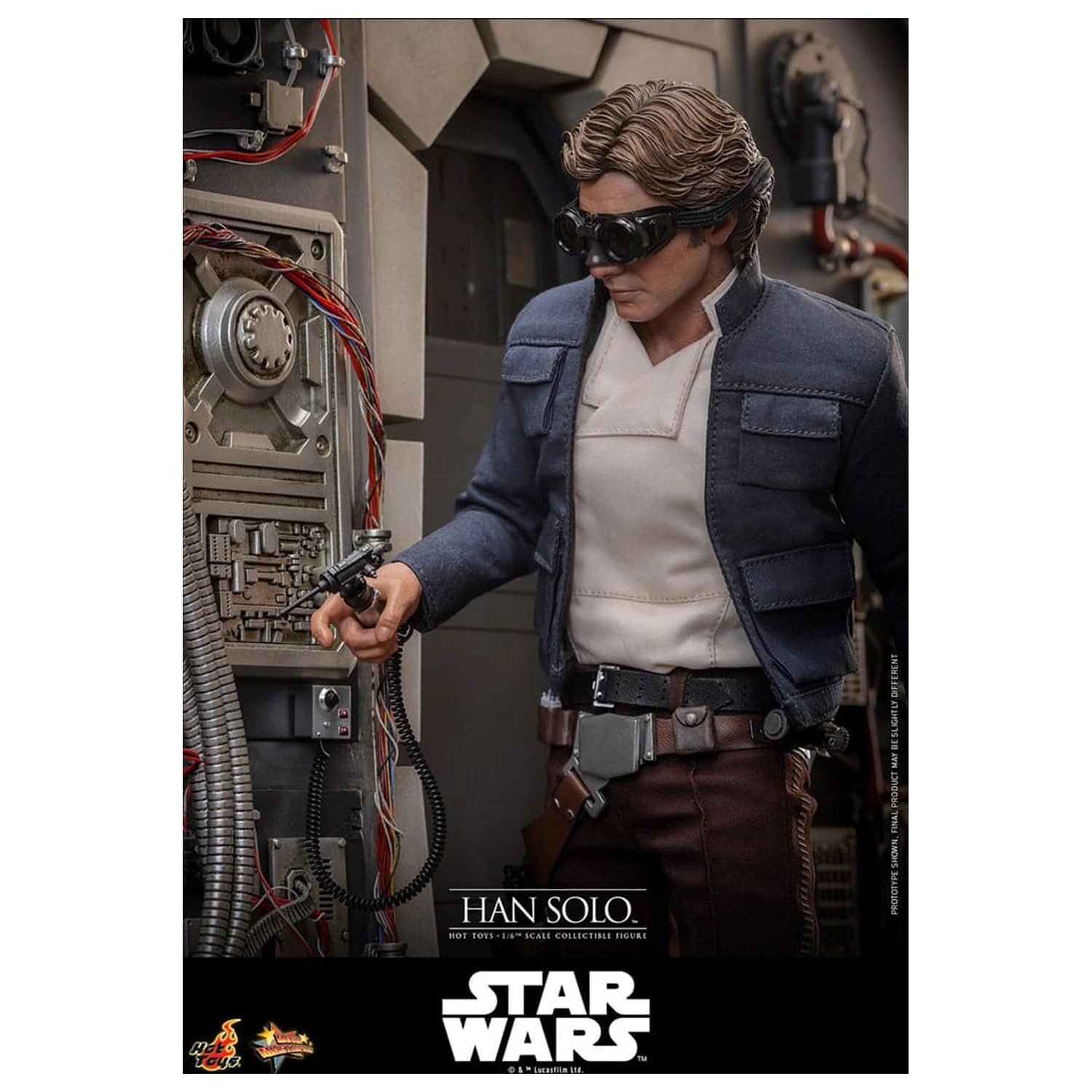 Star Wars Episode V Movie Masterpiece Figurina de actiune 1/6 Han Solo 31 cm poza produsului