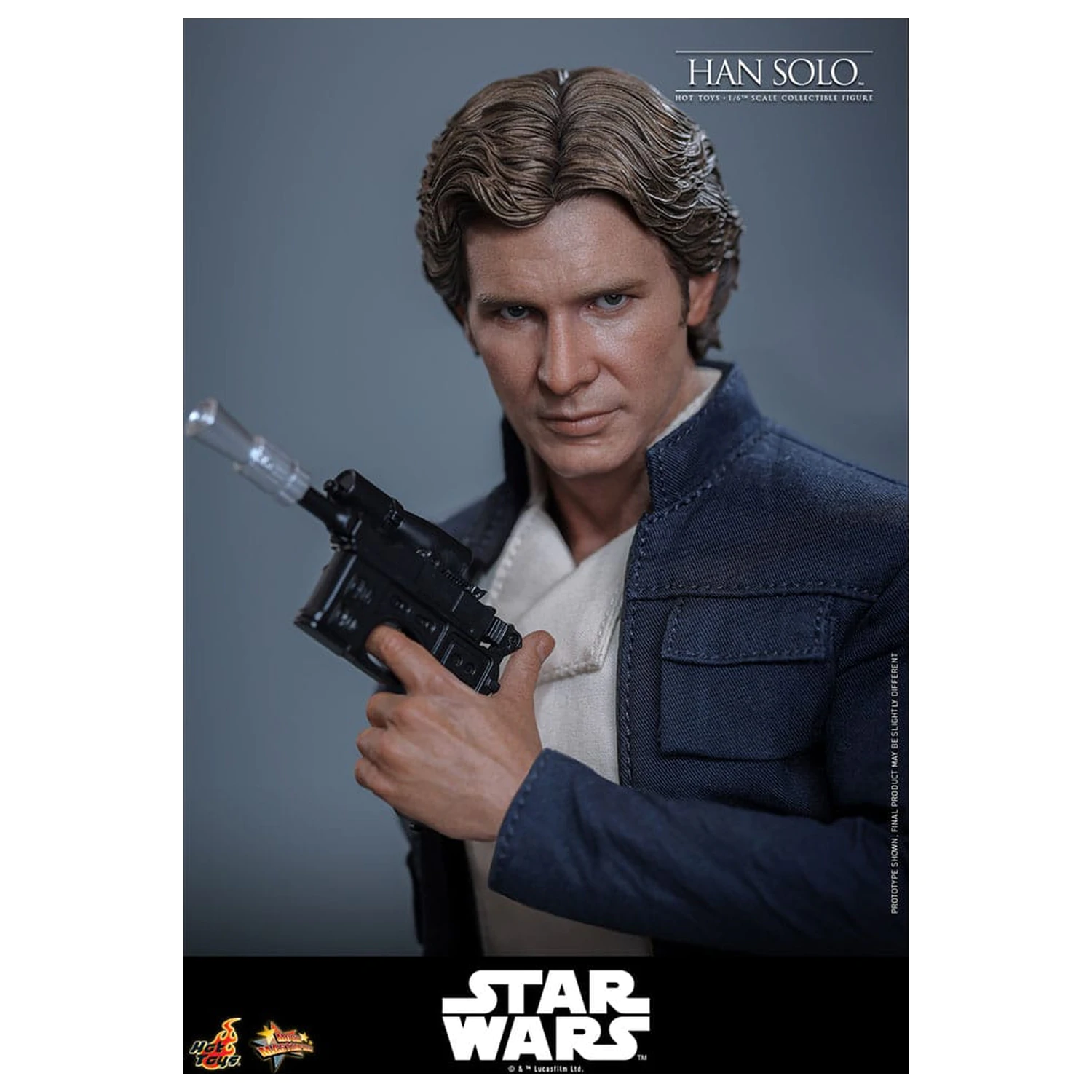 Star Wars Episode V Movie Masterpiece Figurina de actiune 1/6 Han Solo 31 cm poza produsului