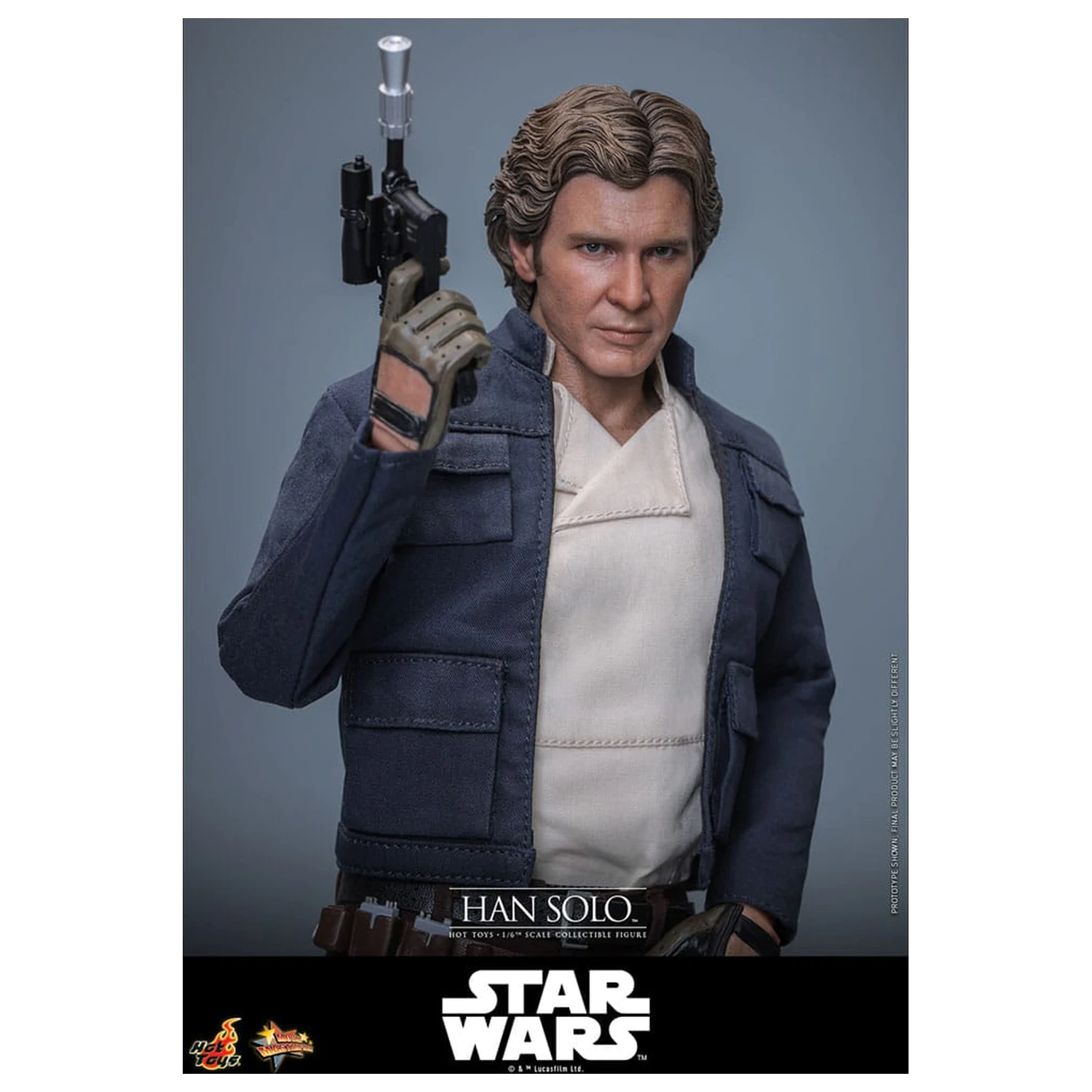 Star Wars Episode V Movie Masterpiece Figurina de actiune 1/6 Han Solo 31 cm poza produsului