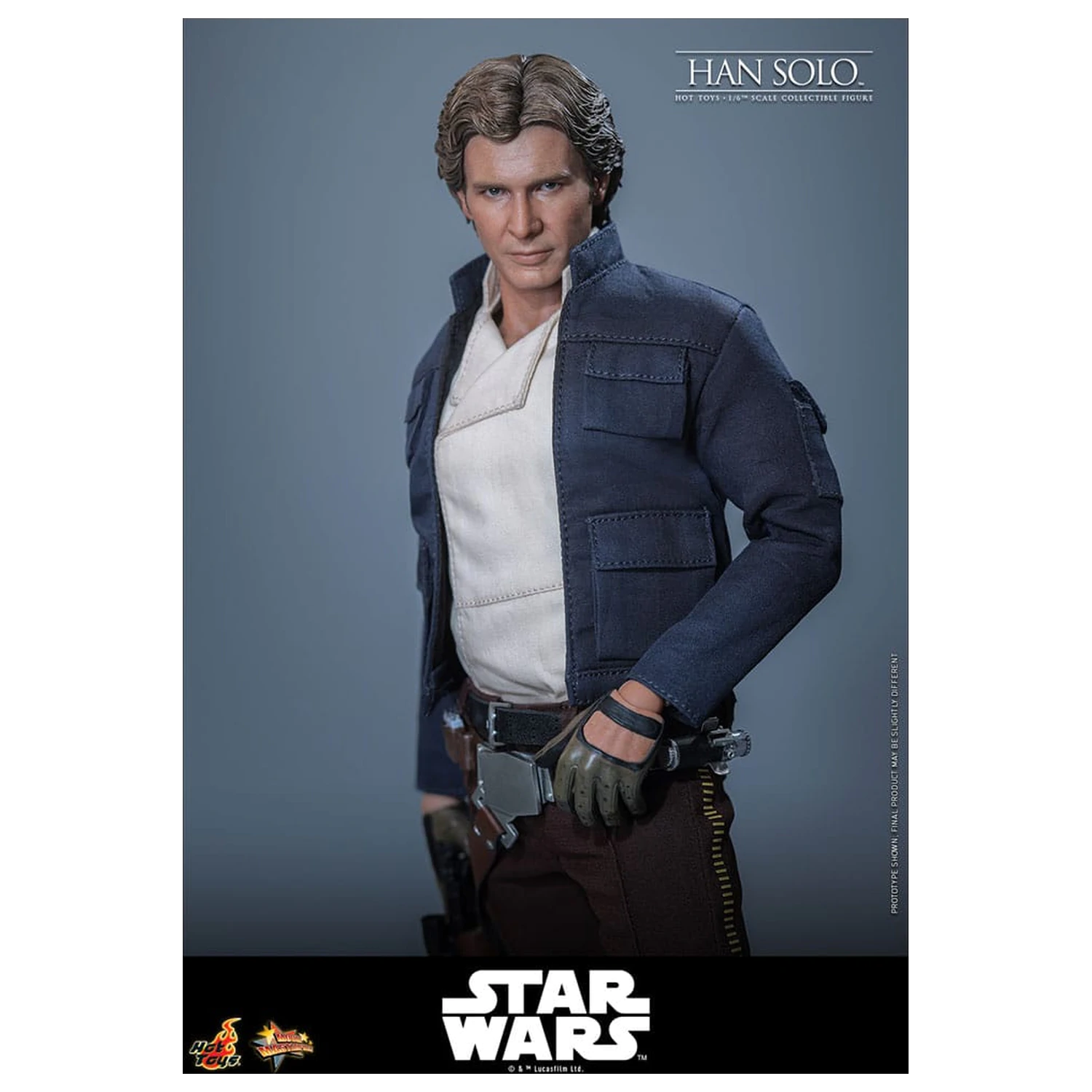 Star Wars Episode V Movie Masterpiece Figurina de actiune 1/6 Han Solo 31 cm poza produsului