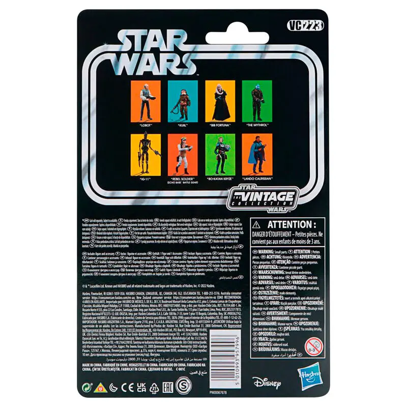 Figurina de actiune Star Wars Episode V Vintage Collection 2022 Lobot 10 cm poza produsului