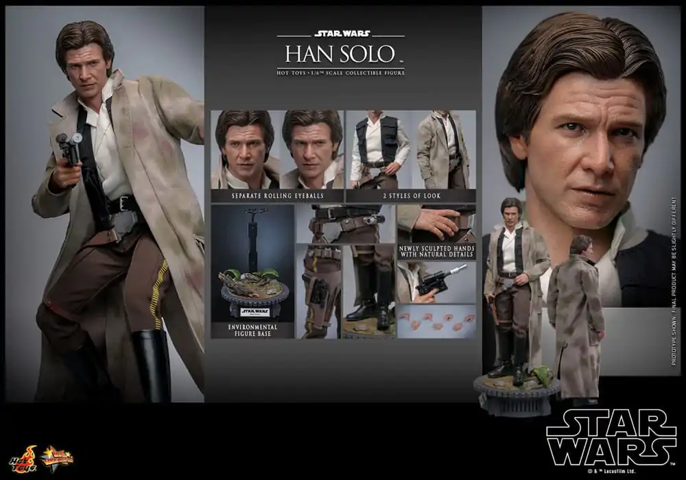 Star Wars: Episode VI Figurina de actiune 1/6 Han Solo 30 cm poza produsului