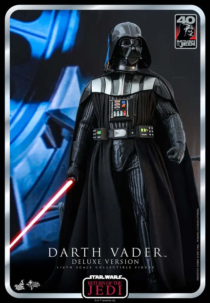 Star Wars: Episode VI 40th Anniversary Figurina de acțiune 1/6 Darth Vader Deluxe Version 35 cm poza produsului