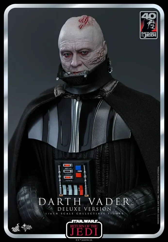 Star Wars: Episode VI 40th Anniversary Figurina de acțiune 1/6 Darth Vader Deluxe Version 35 cm poza produsului