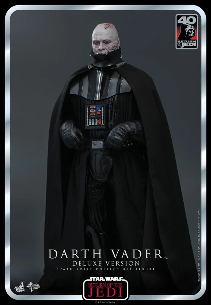 Star Wars: Episode VI 40th Anniversary Figurina de acțiune 1/6 Darth Vader Deluxe Version 35 cm poza produsului