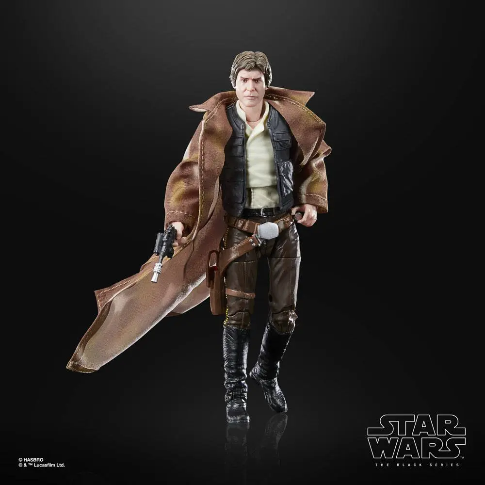 Star Wars Episode VI 40th Anniversary Black Series Figurina de acțiune Han Solo (Endor) 15 cm poza produsului