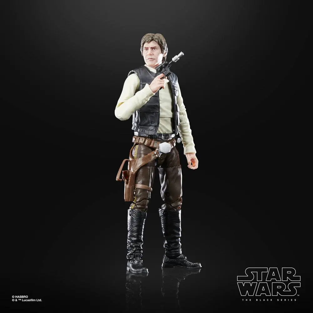 Star Wars Episode VI 40th Anniversary Black Series Figurina de acțiune Han Solo (Endor) 15 cm poza produsului