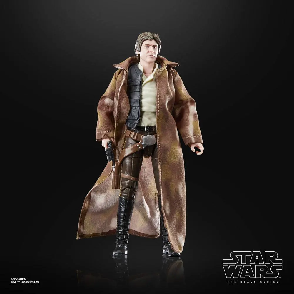 Star Wars Episode VI 40th Anniversary Black Series Figurina de acțiune Han Solo (Endor) 15 cm poza produsului