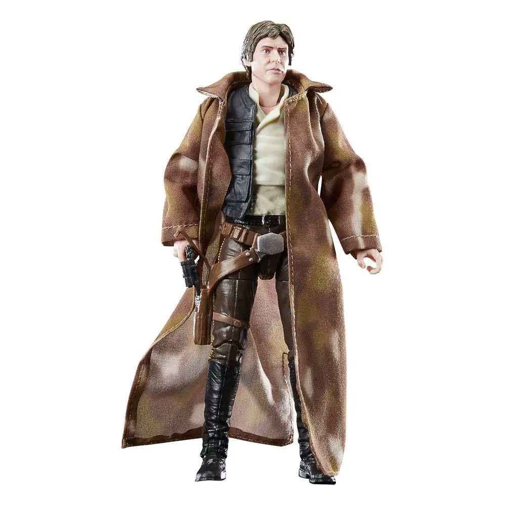 Star Wars Episode VI 40th Anniversary Black Series Figurina de acțiune Han Solo (Endor) 15 cm poza produsului