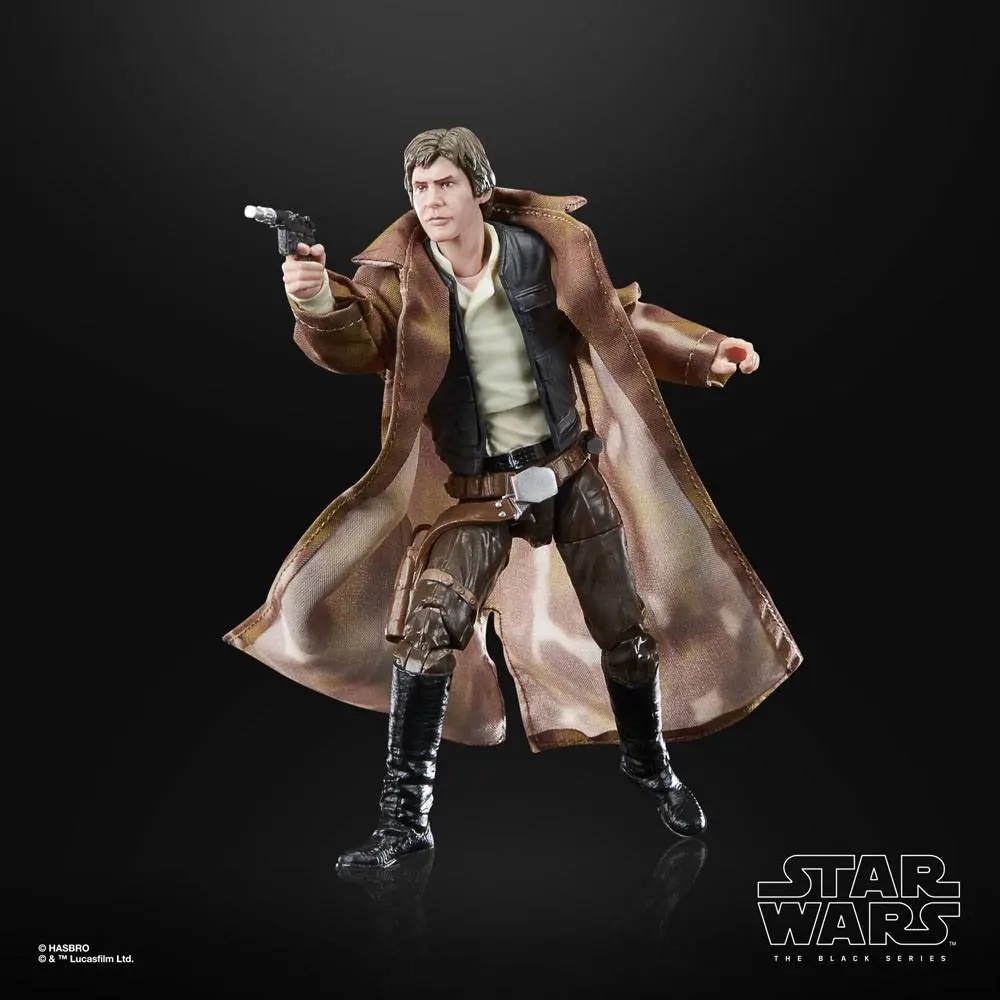 Star Wars Episode VI 40th Anniversary Black Series Figurina de acțiune Han Solo (Endor) 15 cm poza produsului