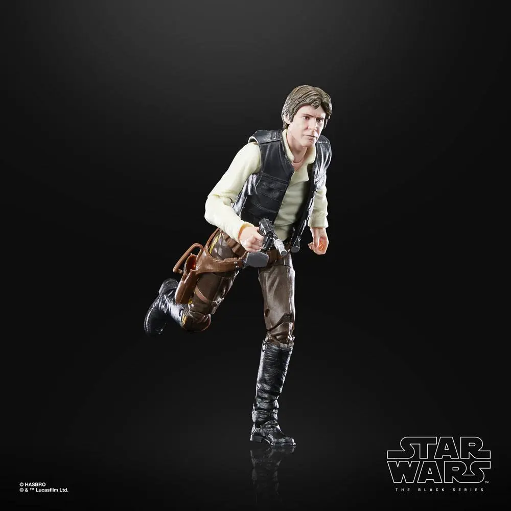 Star Wars Episode VI 40th Anniversary Black Series Figurina de acțiune Han Solo (Endor) 15 cm poza produsului