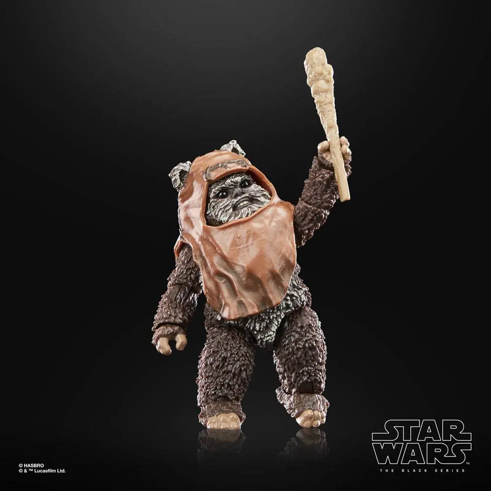 Star Wars Episode VI 40th Anniversary Black Series Figurina de acțiune Wicket 15 cm poza produsului