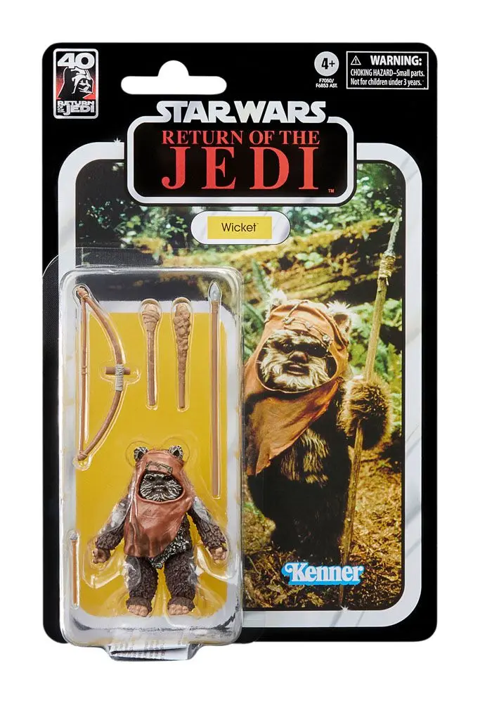 Star Wars Episode VI 40th Anniversary Black Series Figurina de acțiune Wicket 15 cm poza produsului