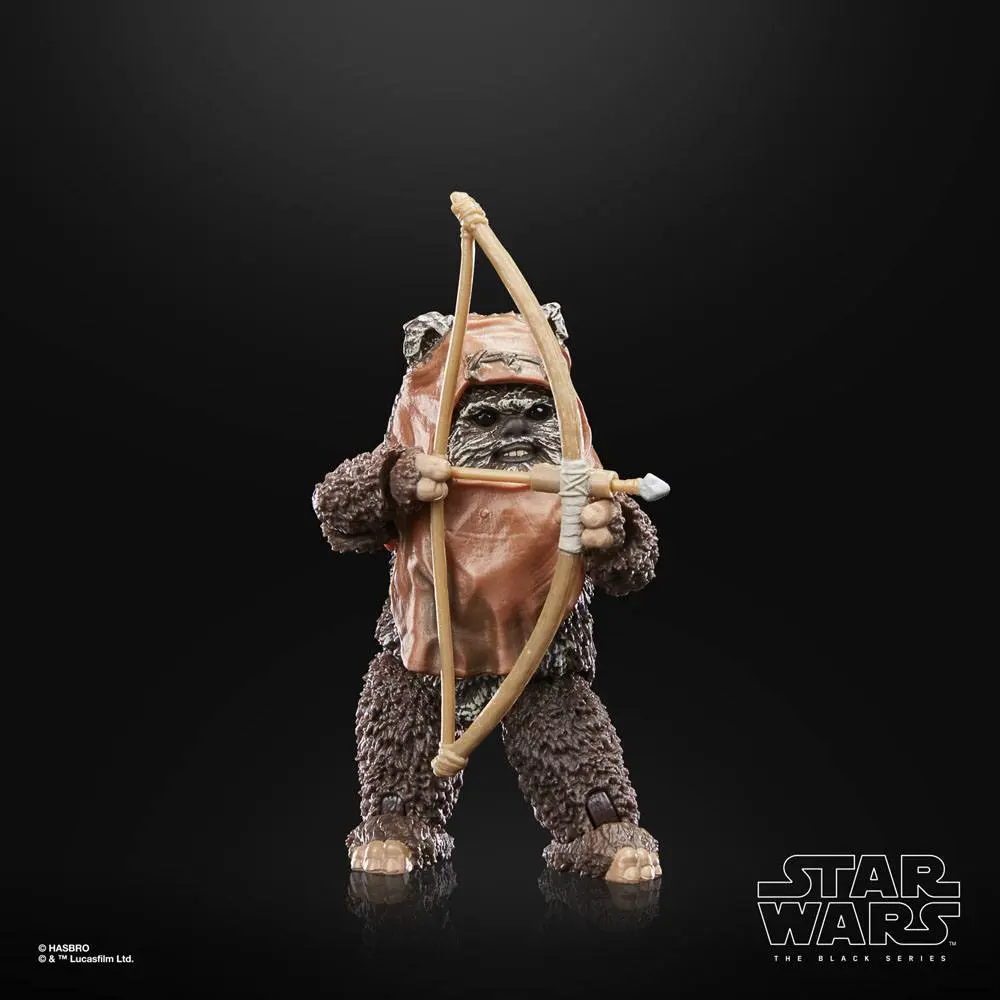 Star Wars Episode VI 40th Anniversary Black Series Figurina de acțiune Wicket 15 cm poza produsului