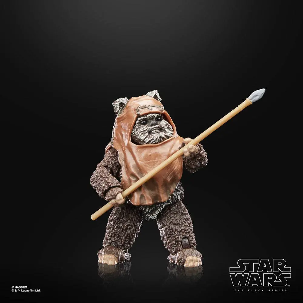 Star Wars Episode VI 40th Anniversary Black Series Figurina de acțiune Wicket 15 cm poza produsului