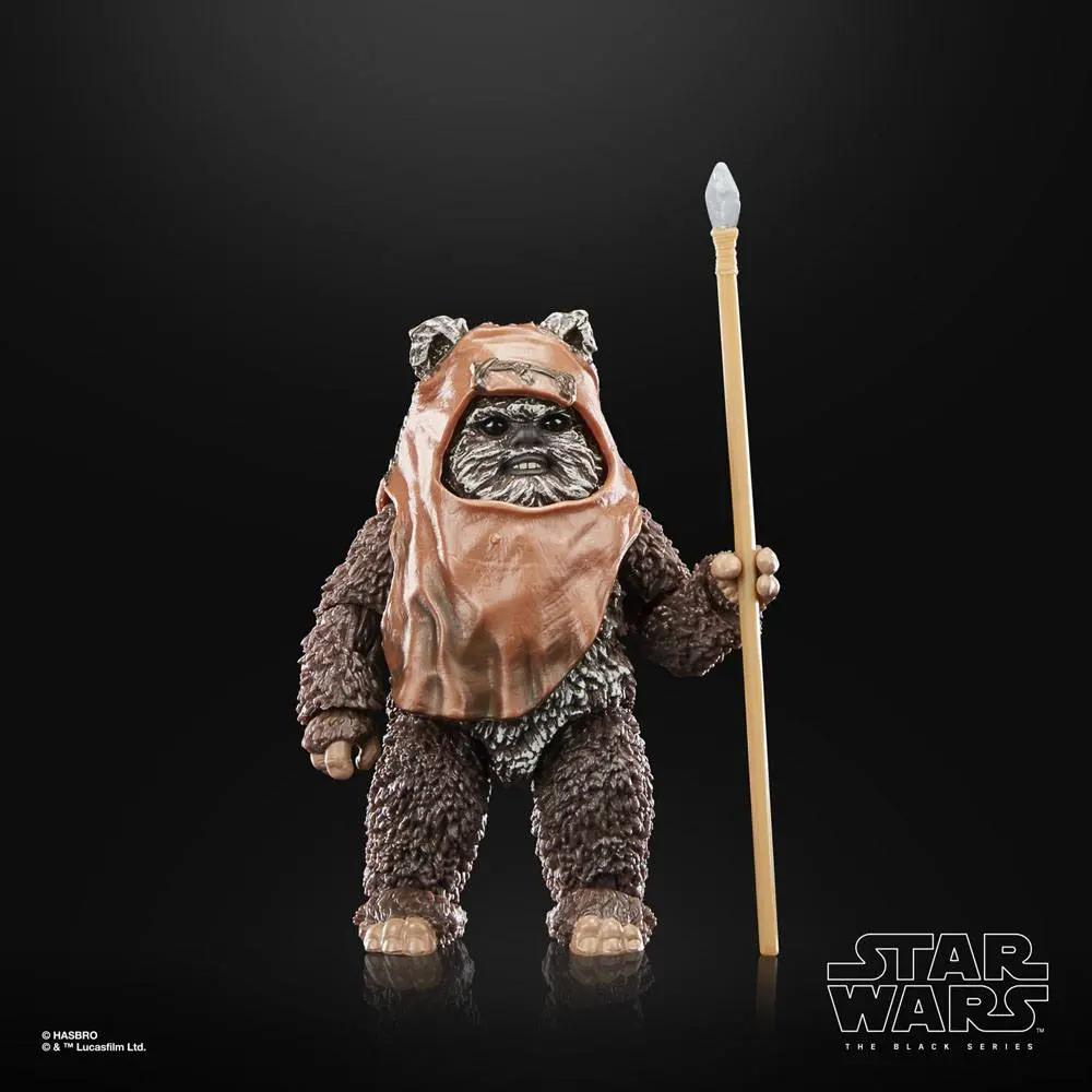 Star Wars Episode VI 40th Anniversary Black Series Figurina de acțiune Wicket 15 cm poza produsului