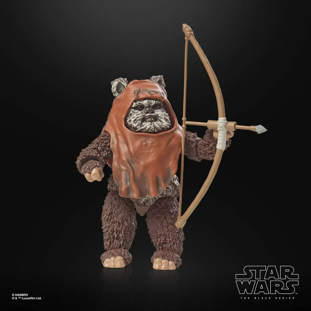 Star Wars Episode VI 40th Anniversary Black Series Figurina de acțiune Wicket 15 cm poza produsului