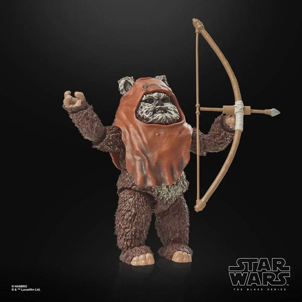 Star Wars Episode VI 40th Anniversary Black Series Figurina de acțiune Wicket 15 cm poza produsului