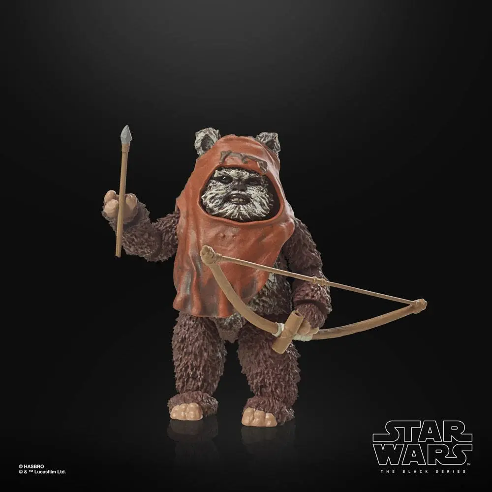 Star Wars Episode VI 40th Anniversary Black Series Figurina de acțiune Wicket 15 cm poza produsului