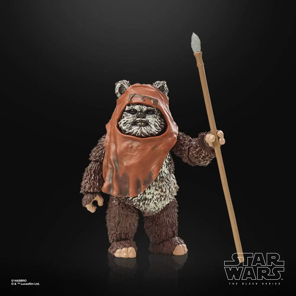 Star Wars Episode VI 40th Anniversary Black Series Figurina de acțiune Wicket 15 cm poza produsului