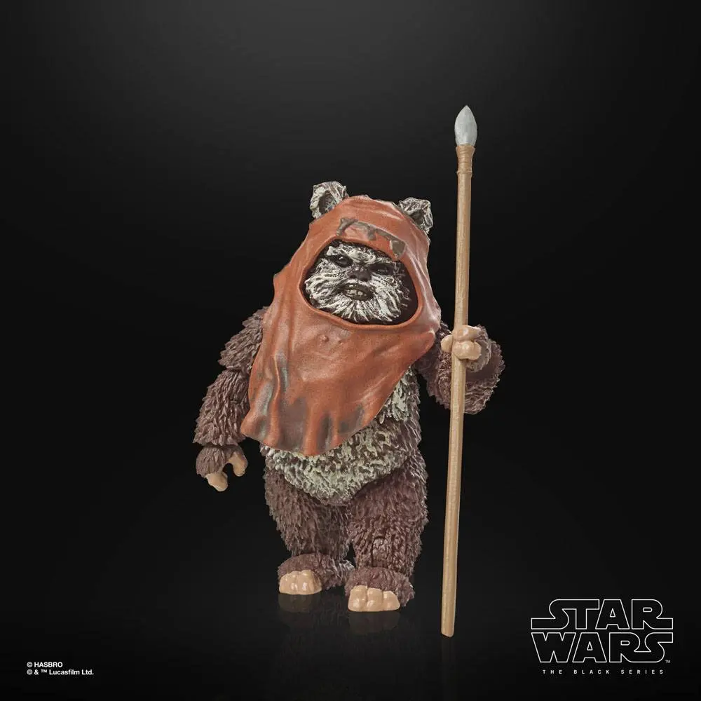 Star Wars Episode VI 40th Anniversary Black Series Figurina de acțiune Wicket 15 cm poza produsului