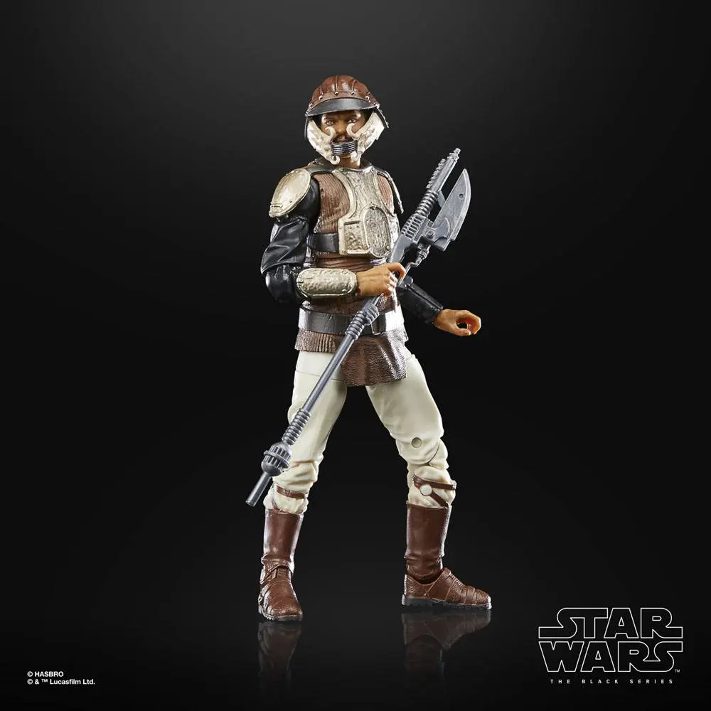 Star Wars Episode VI 40th Anniversary Black Series Figurina de acțiune Lando Calrissian (Skiff Guard) 15 cm poza produsului