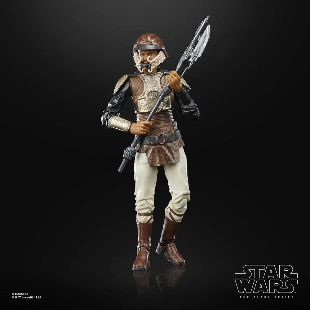 Star Wars Episode VI 40th Anniversary Black Series Figurina de acțiune Lando Calrissian (Skiff Guard) 15 cm poza produsului