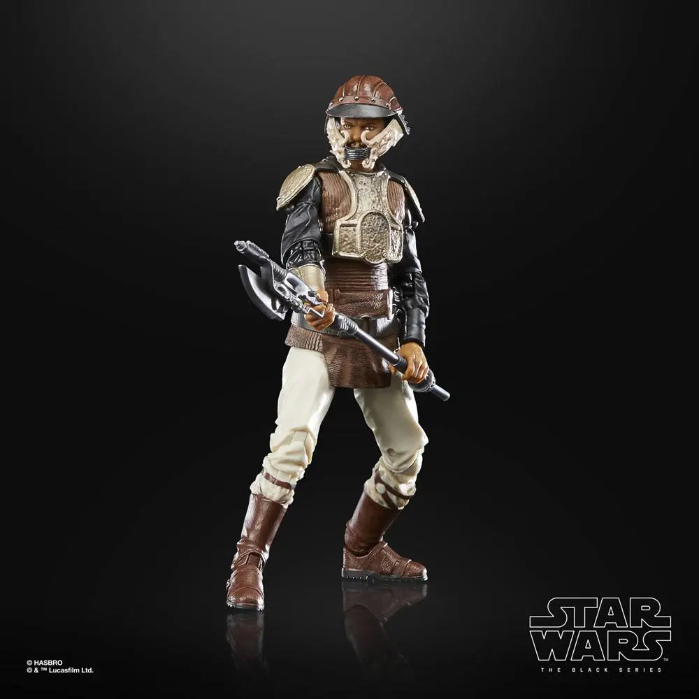 Star Wars Episode VI 40th Anniversary Black Series Figurina de acțiune Lando Calrissian (Skiff Guard) 15 cm poza produsului