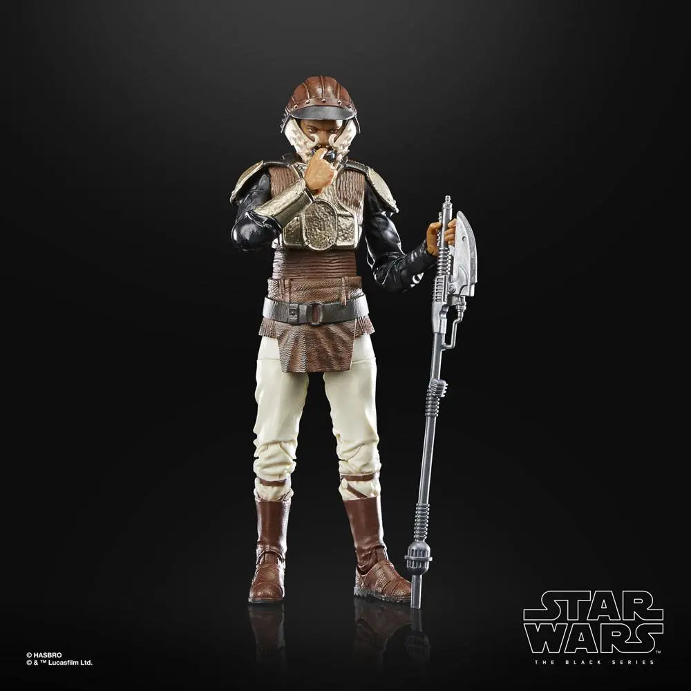 Star Wars Episode VI 40th Anniversary Black Series Figurina de acțiune Lando Calrissian (Skiff Guard) 15 cm poza produsului