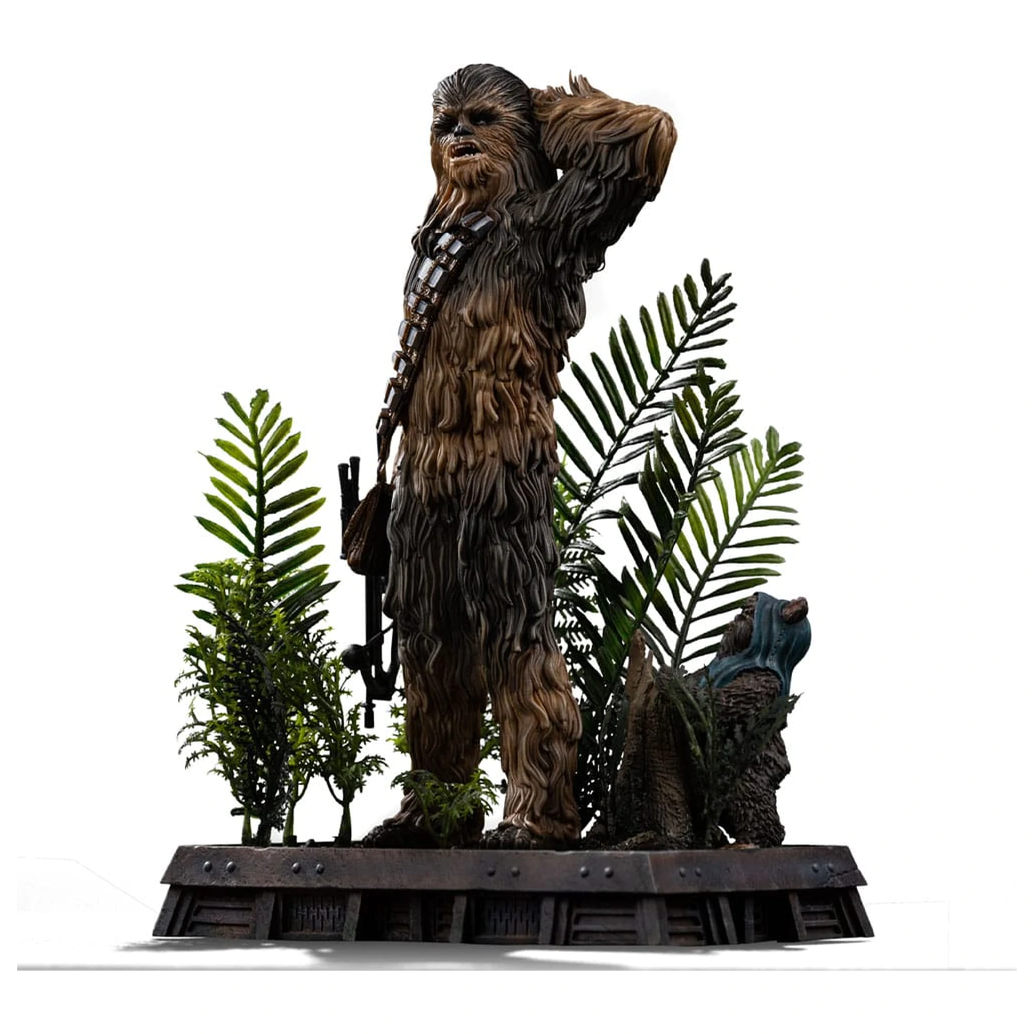 Star Wars Episode VI Art Scale Statuie 1/10 Chewbacca and Tokkat 22 cm poza produsului